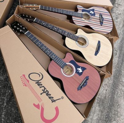 กีตาร์โปร่ง 38 นิ้ว OVERSPEED