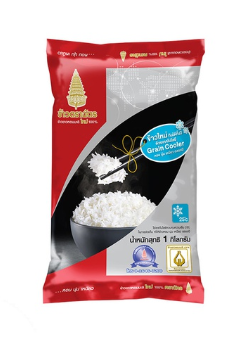 ข้าวตราฉัตร ข้าวหอมมะลิใหม่ ถุง/1 กก.