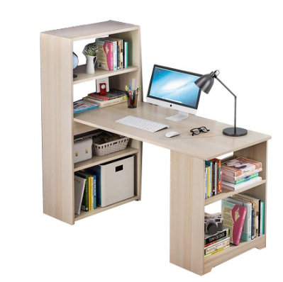 โต๊ะทำงานอเนกประสงค์ พร้อมชั้นวางของ