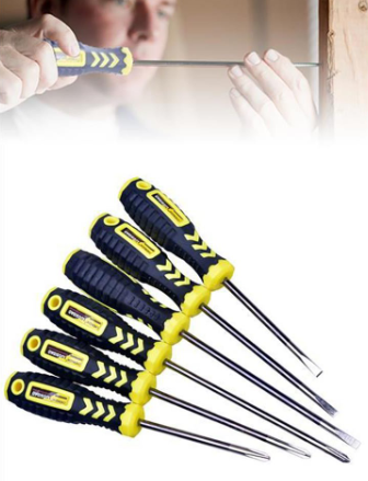 ชุดไขควงด้ามยาง 6 ชิ้น