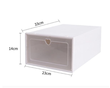 กล่องใส่รองเท้าฝาเปิด