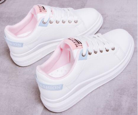 รองเท้าผ้าใบสไตล์เกาหลี เบอร์ 35